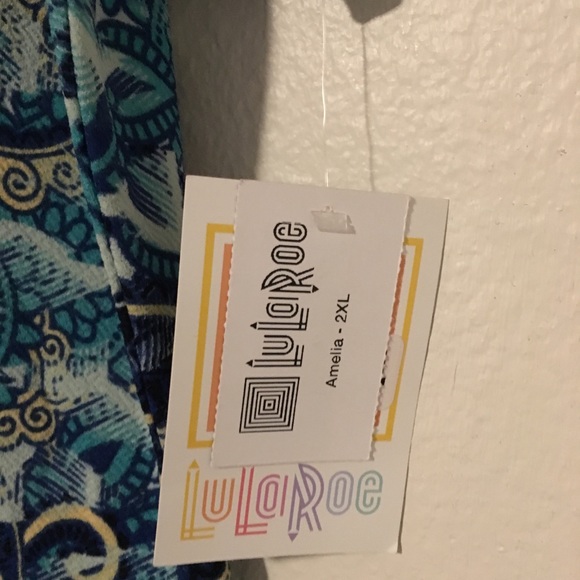 Lularoe Amelia 2XL dress NWT - Picture 4 of 5